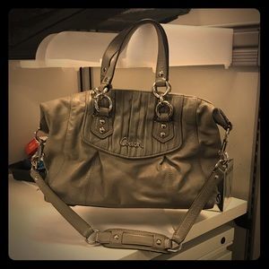 OFFERS?? Coach Ashley Grey Satchel
